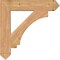 Ekena Millwork Imperial Arts & Crafts Smooth Bracket, Western Red Cedar, 5 1/2"W x 32"D x 32"H BKT06X32X32IMP03SWR - alternate 4